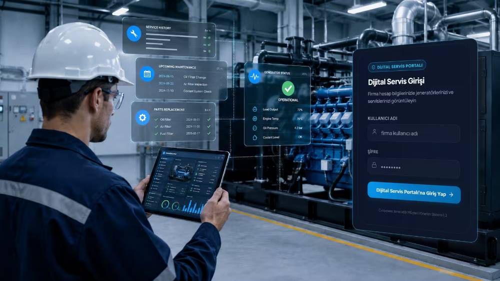 Jeneratör Bakım Takip Sistemi Nedir? Servis Geçmişi ve Bakım Planı Nasıl Yönetilir?